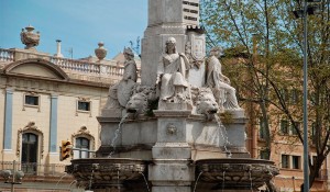 Fountain of the Catalan Genious, the Marquis of Campo Sagrado